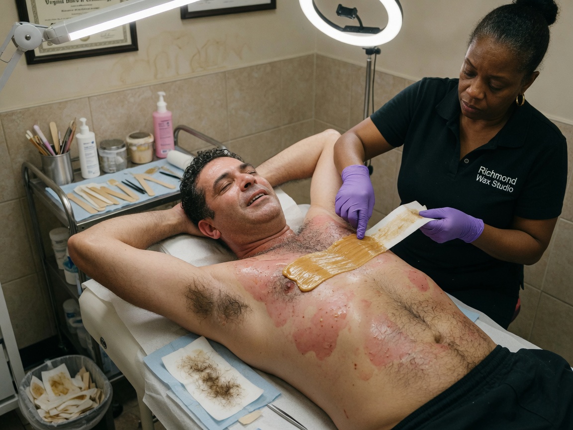 Chest Waxing in Richmond, VA